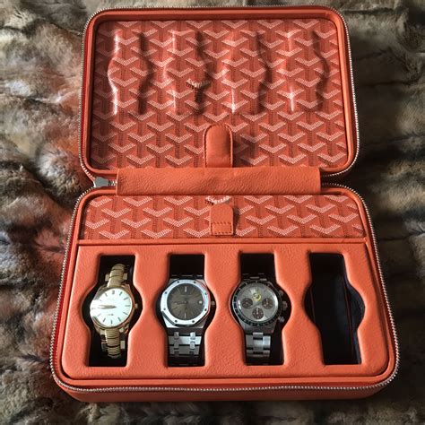 goyard watch case price